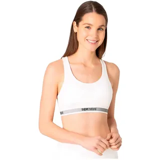 super.natural Feel Good Sport-bh - Fresh White - S