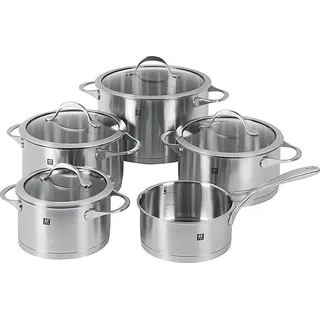 Zwilling Essence Topf-Set 5-tlg. 3 x Kochtopf + Bratentopf + Stielkasserolle