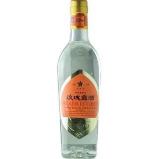 Golden Star Rosenblüten Spirituose Chinesisches Schnaps Mei Kuei Chiew 500ml