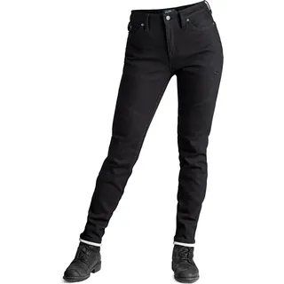 Pando Moto Kissaki Black, Jeans Damen - Schwarz - W31/L32