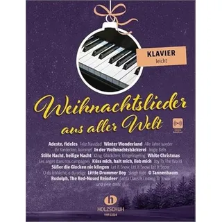 Musikverlag Holzschuh Weihnachtslieder aus aller Welt - Klavier leicht