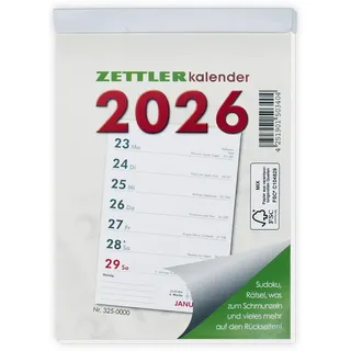 trotsch Wochenabreißkalender 2026 : Wochenkalender Abreißkalender