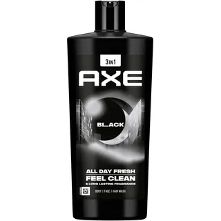 Axe 3-in-1 Duschgel & Shampoo Black XL für langanhaltende Frische und Duft dermatologisch getestet 700 ml 1 Stück