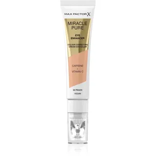 Max Factor Miracle Pure cremiger Korrektor gegen Schwellungen und Augenringe Farbton 03 Peach 10 ml