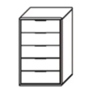 Wöstmann WSM 1600 Kommode 65cm 3652
