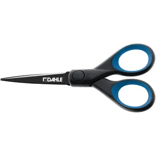 DAHLE Papierschere OFFICE TITANIUM schwarz-blau 13,0 cm