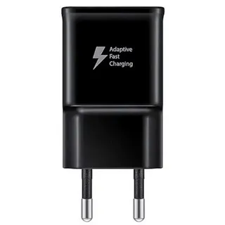 Ventarent Ladegerät für Samsung Galaxy S25 S24 S23 S22 S21 Plus Ultra Edge Pro Reiseadapter USB-A zu 15 Watt, Fast Charging Travel Adapter schwarz