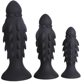 Realistischer Silikondildo Tiger Penis mit Weicher Widerhaken Realistischer Dildo Silikon Analdildos mit starkem Saugnapf Echt Gefühl Dildo G-spot Masturbator Sex Spielzeug Für Frauen Paare (L)