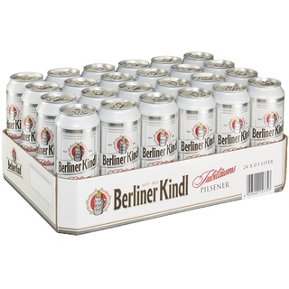 Berliner Kindl Jubiläums Pilsener, EINWEG 24x0,50 L Dose