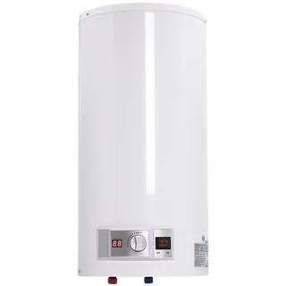 50L Elektro Warmwasserspeicher Speicher, 2000W Heizleistung und Thermometer, Energiesparend, Wasserboiler, Warmwasserboiler