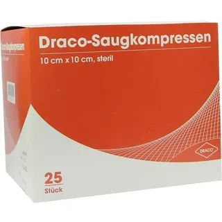 dr. ausbüttel gmbh & co. kg Saugkompressen steril 10 x 10 cm 25 St.
