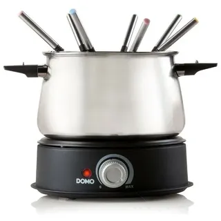 DOMO collection Domo DO706F 1,4 l, Edelstahl Fondue, Klar, One Size