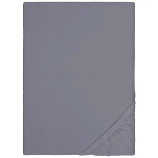 Feinbiber 140 x 200 - 160 x 200 cm silber/grau