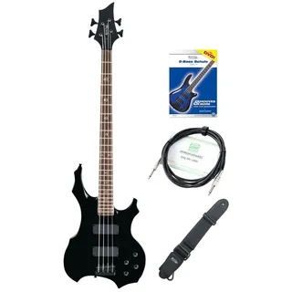 Rocktile Pro BB104-B BattleBone E-Bass Set Schwarz
