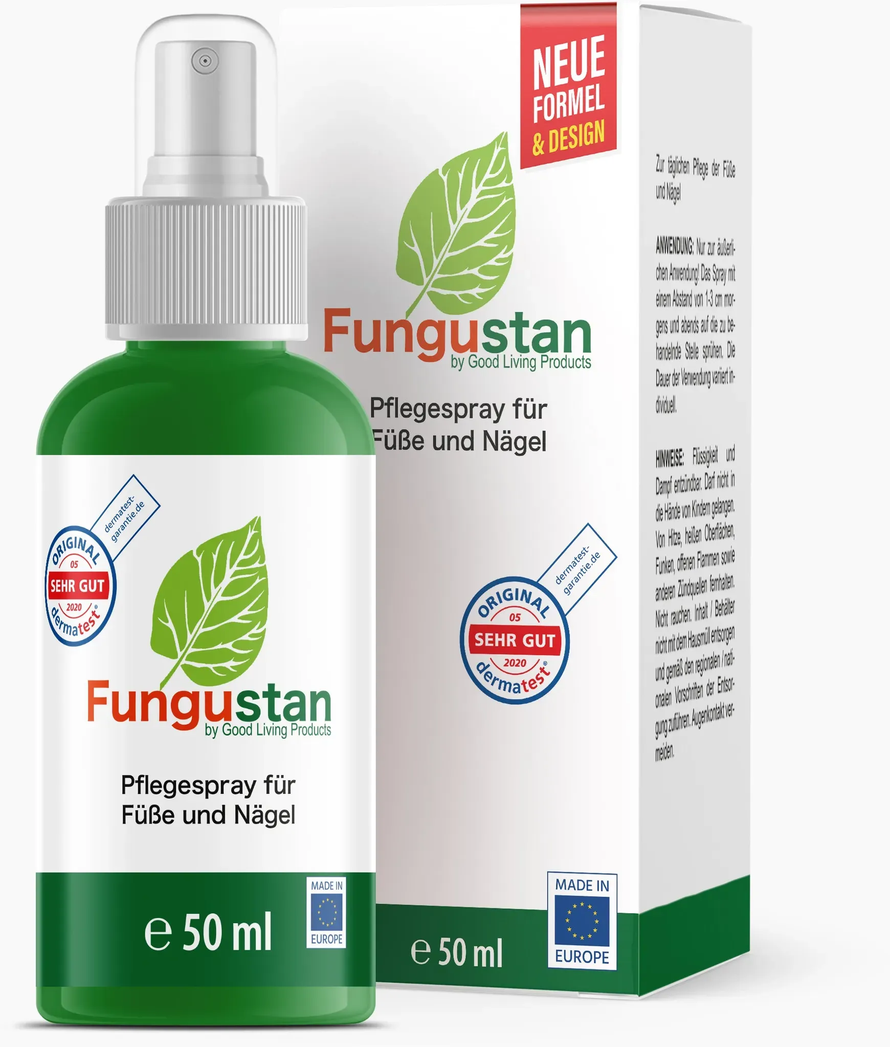 Fungustan Pflegespray für Füße und Nägel (50 ml)