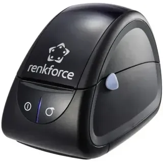 Renkforce RF-TLP-01 Etiketten-Drucker Thermodirekt 203 x 203 dpi Etikettenbreite (max.): 62 mm USB, RS-232 (RF-5469248)