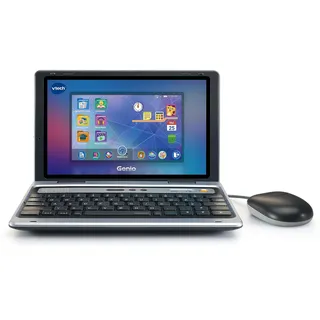 Vtech Genio Lernlaptop XL – Lerncomputer mit großen 7"-LCD-Bildschirm mit Internetzugang, Textprogramm und vielen Lerninhalten – Für Kinder von 5-12 Jahren