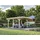 Einzel-Carport 315 x 372 cm Weiß lackiert