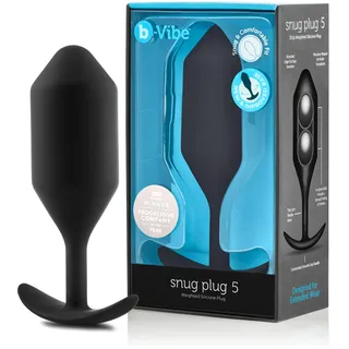 b-Vibe Snug Plug Anal 12035 Schwarz,