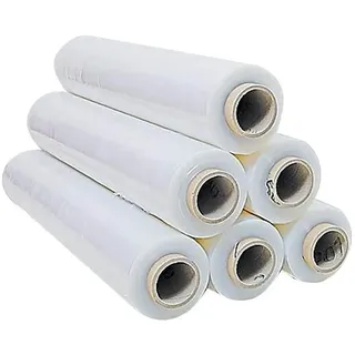 Aloni Stretchfolie Palettenfolie Verpackungsfolie Wickelfolie Transparent 300m