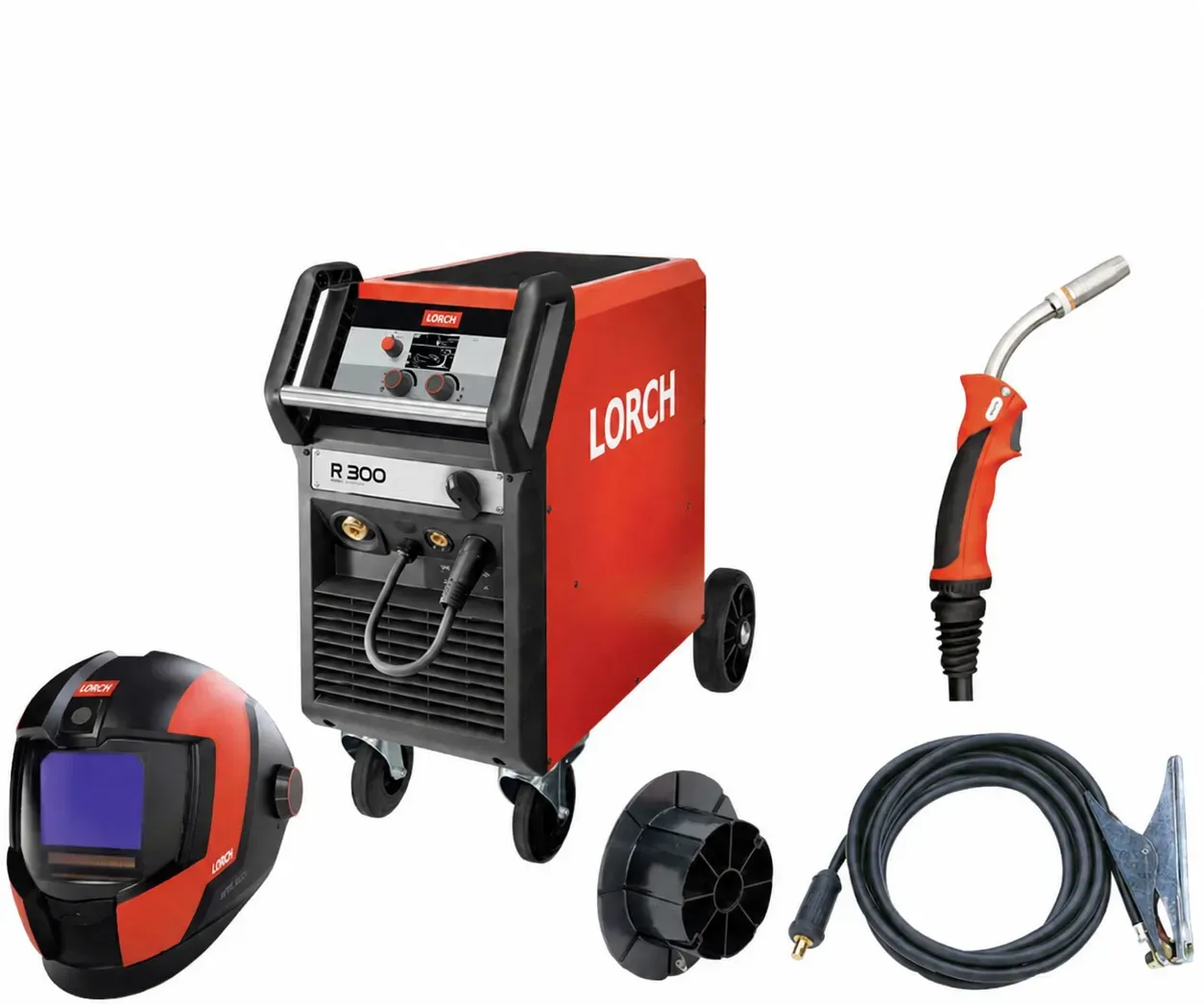 Schweißgerät LORCH R300 ControlPro Set für die Werkstatt