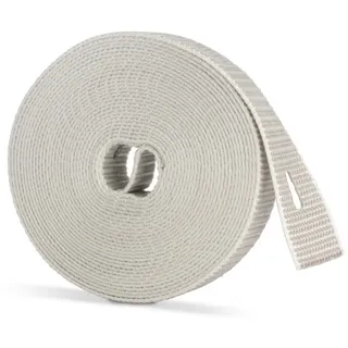 BAUHELD 6m Rollladengurt 14mm Grau