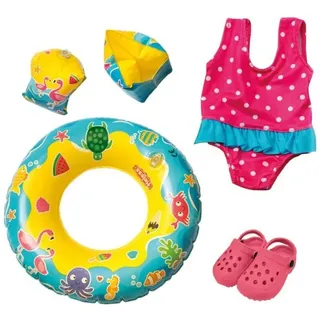 Vedes Puppen-Schwimmset mit Zubehör, Größe 35 - 45 cm