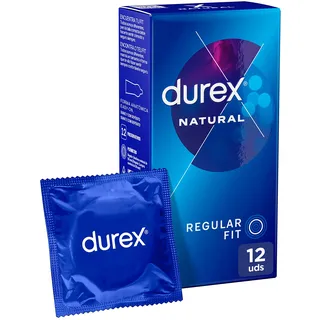 DUREX Natural Plus - 45 g, 12 uds)