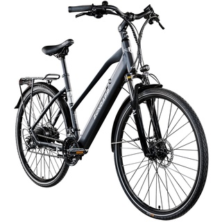 Zündapp Z810 E-Trekkingbike (Damen, Schwarz/weiß)