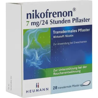 Heumann nikofrenon 7 mg/24 Stunden Pflaster 28 St.