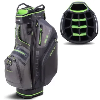 Big Max Dri Lite Tour Cartbag grau/schwarz/lime