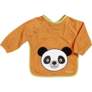 Playshoes Ärmel-Lätzchen Langarm 507136, 39 - Orange, Einheitsgröße (1er Pack)