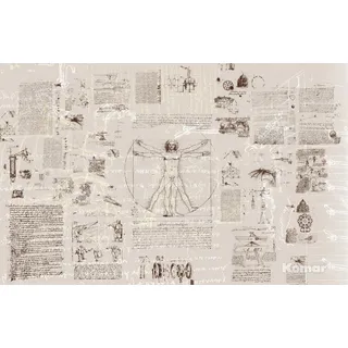 KOMAR Fototapete Da Vinci 400 x 250 cm