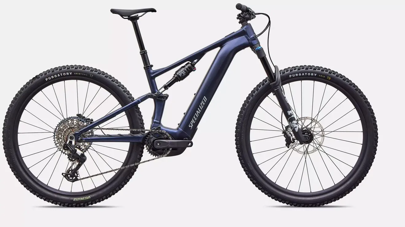 Specialized Turbo Levo R Comp Alloy E-MTB Metallic Deep Marine / Shadow Silver