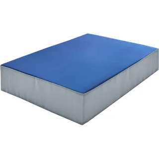 hipp-hopp - das hüpfpolster Weichbodenmatte Hüpfpolster S, Plane Outdoor, Hüpfmatte; 97x70x17 cm; Made in Germany blau