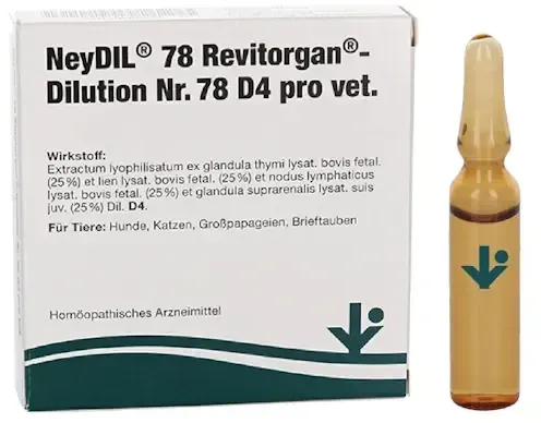 NeyDil No.78 D4 pro vet. ampoules 5x2ml