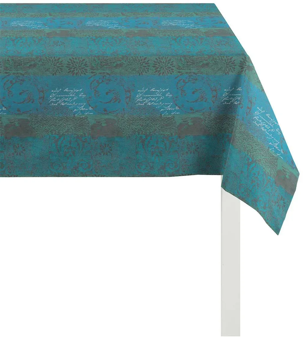 Apelt Tischdecke Basic 3042 85x85 cm | türkis - blau