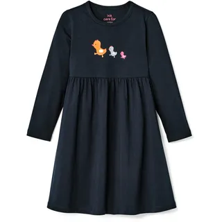 Tchibo - Baby Jerseykleid - Mädchen - Gr. 86/92 - dunkelblau