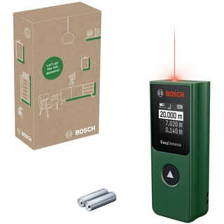 Bosch Digitaler Laser-Entfernungsmesser EasyDistance 20, eCommerce-Karton