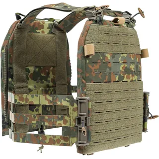 Lindnerhof Plattenträger-Set Plate Carrier MX042 5fb flecktarn, Größe L