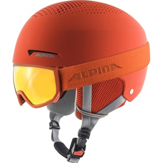 Alpina Zupo Set Scarabeo Jr.) pumpkin-orange matt 40 48-52