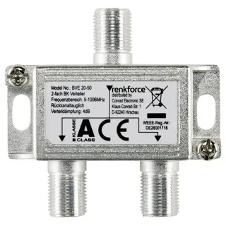 Renkforce Kabel-TV Verteiler 2-fach 5 - 1006 MHz