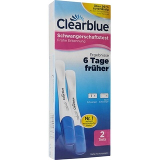 WICK Clearblue Schwangerschaftstest frühe Erkennung