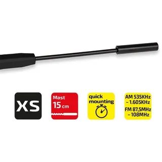 Heyner Premium Antennen-Ersatzstab XS 15cm