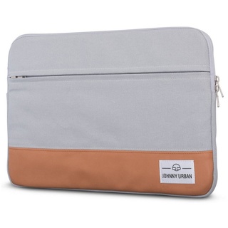 Johnny Urban Laptophülle Canvas Laptop Sleeve 13" grey-brown