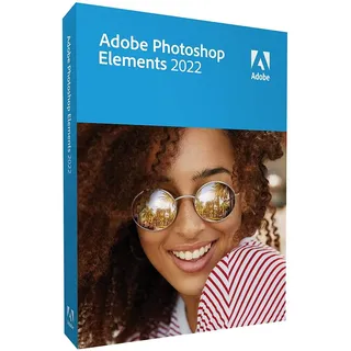 Adobe Photoshop Elements 2022|Standard|1 Gerät|unbegrenzt|PC/Mac|Disc|