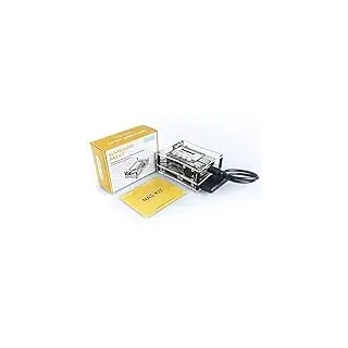 SunFounder NAS Kit for Raspberry Pi 4B/3B+/3B/3A+/2B, NAS Hat, Dual Fan, Micro SD Card Included