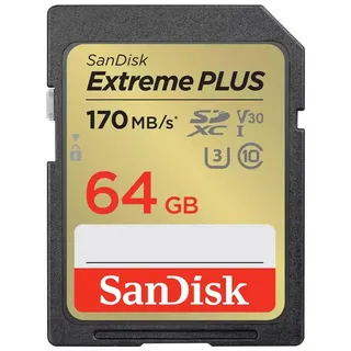 SanDisk Extreme PLUS Speicherkarte 64 GB