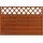 Sichtschutzzaun Element Country 120 x 180 cm teak