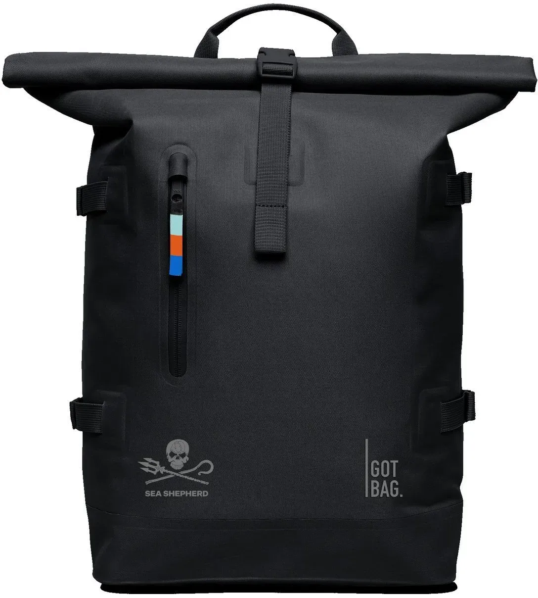 GOT BAG Rucksack ROLLTOP 2.0 SEA SHEPHERD black